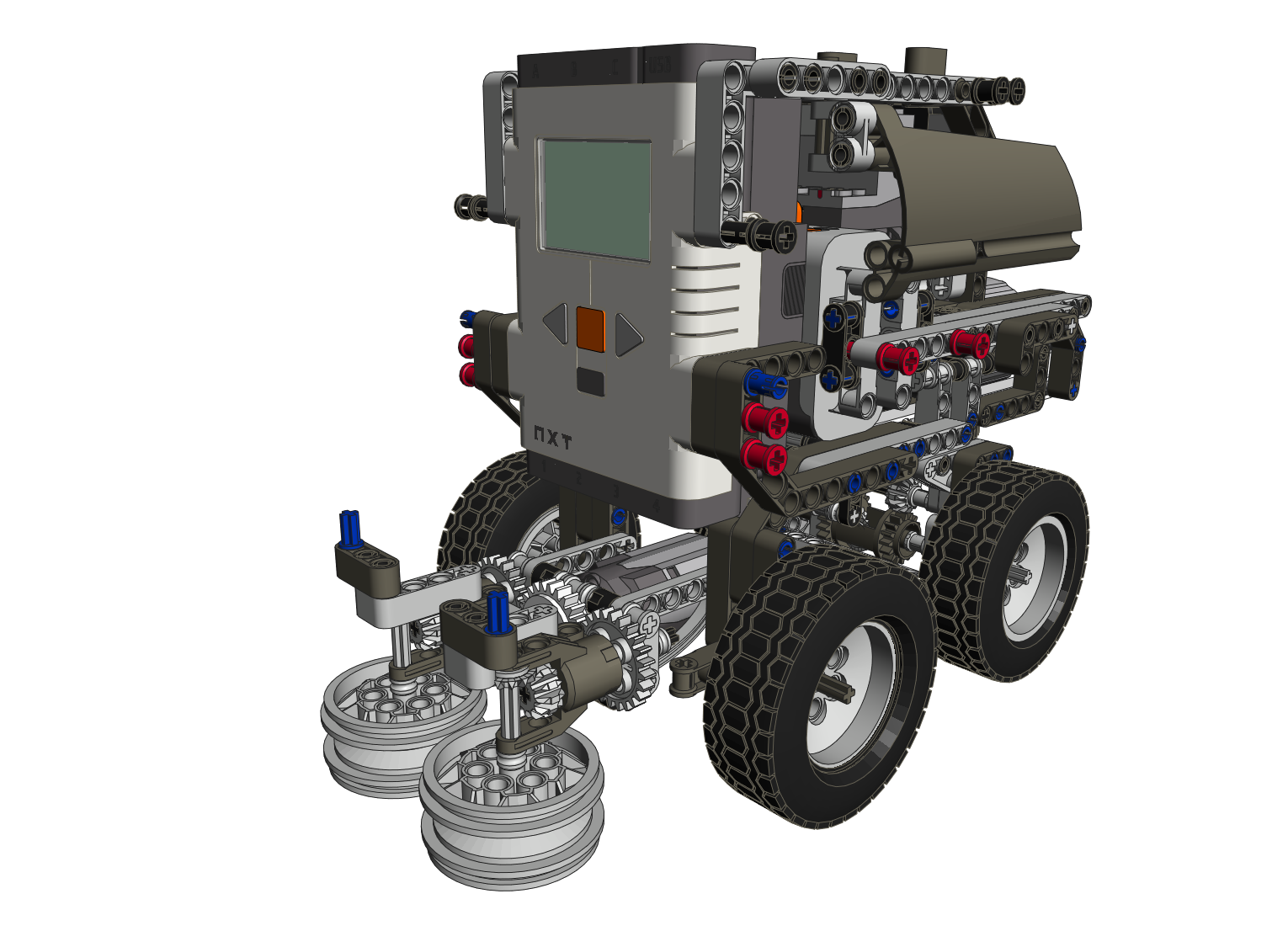 LEGO Street Sweeper Building Instructions