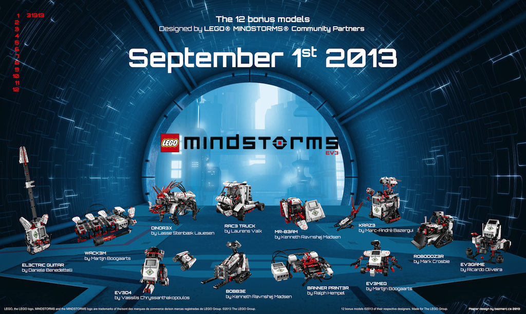 12 final LEGO Mindstorms Bonus models revealed